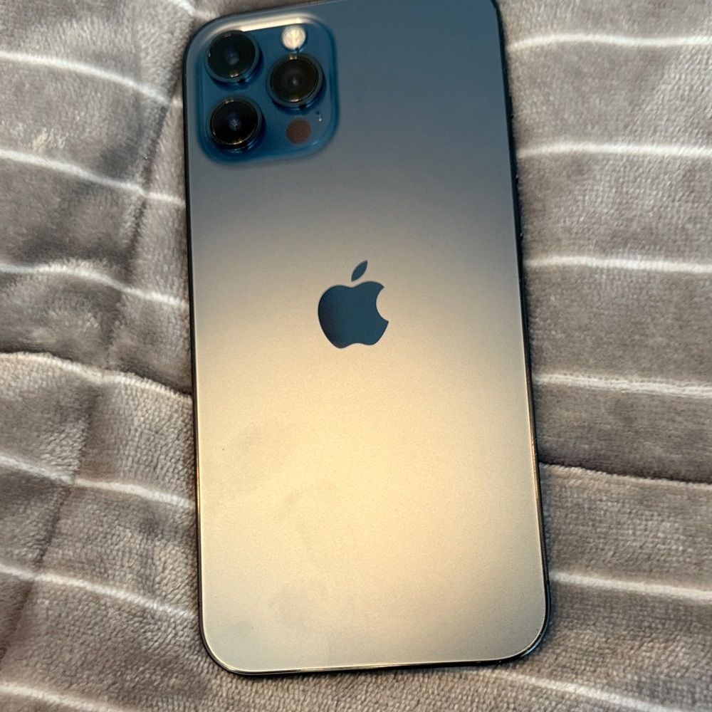 Apple iPhone with Blue Finish